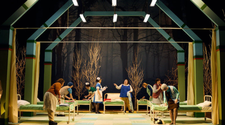 Lung Ha Theatre Company perform onstage.