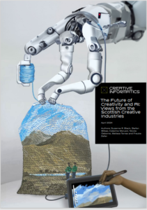 Cover image for ‘The Future of Creativity and AI: Views from the Scottish Creative Industries’