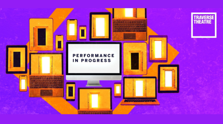 My Traverse home page - images of computer screens with the text Performance in Progress